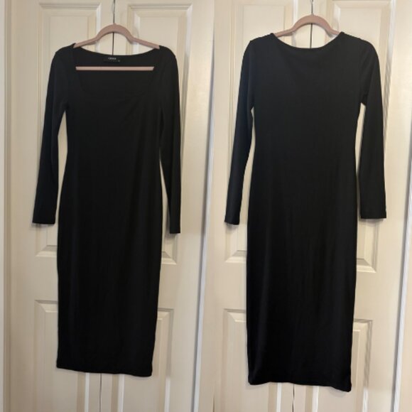 CIDER Ribbed Midi Dress - Picture 3 of 6